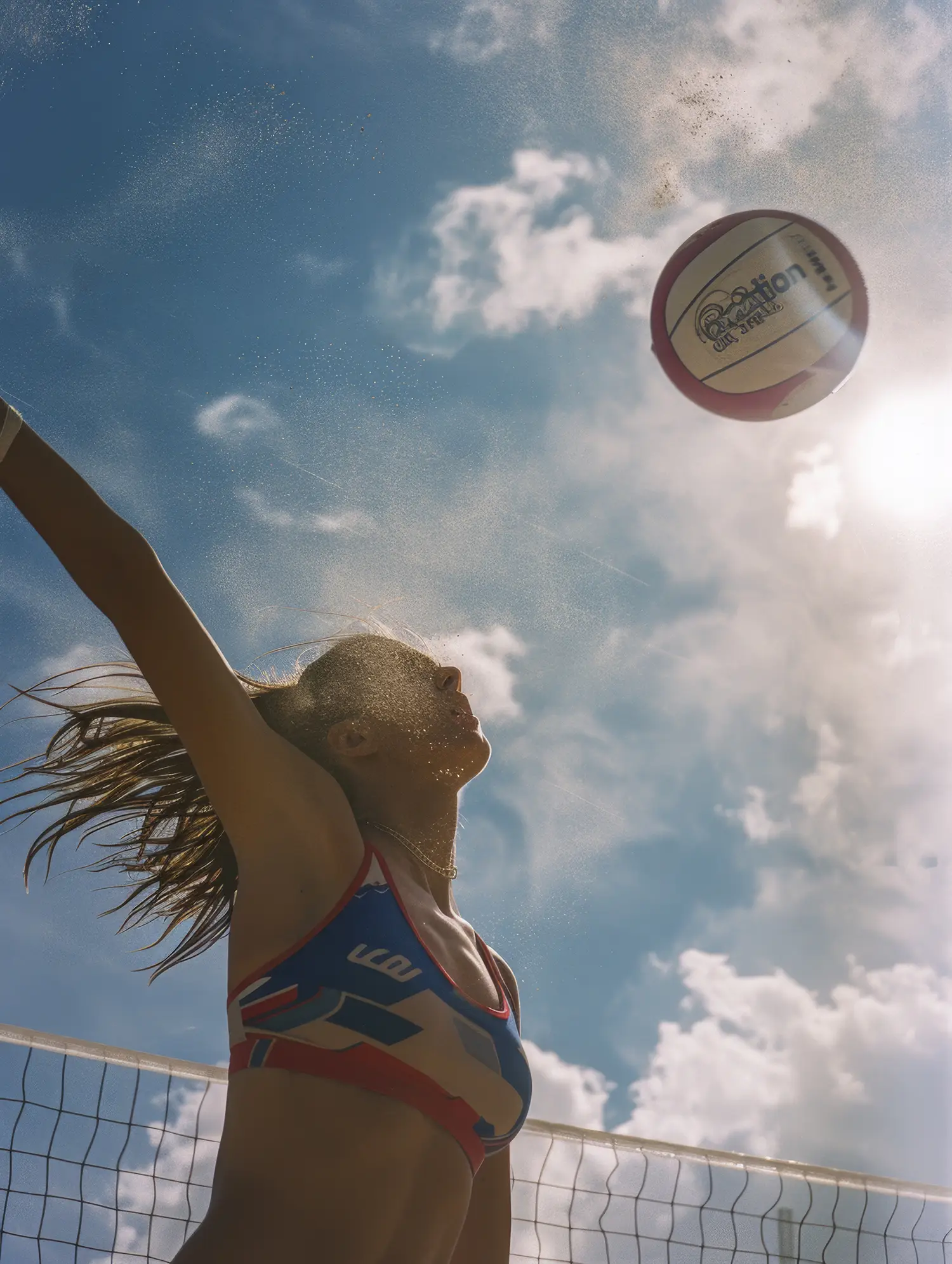 Ragazza che gioca a pallone
